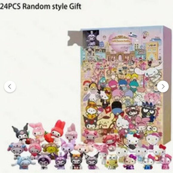 Other - Hello Kitty Building Block Kit and 24 Figurine Set